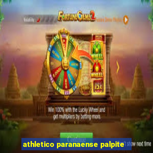 athletico paranaense palpite