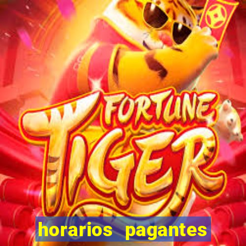 horarios pagantes do fortune mouse