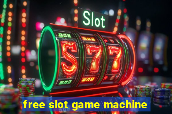 free slot game machine