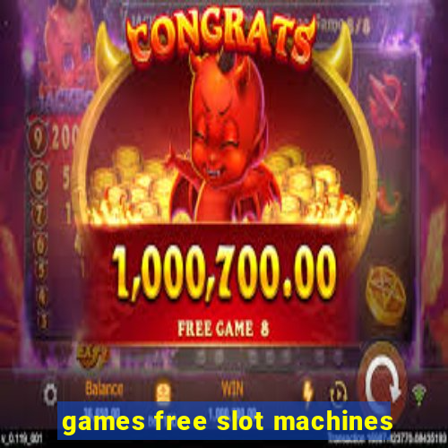 games free slot machines