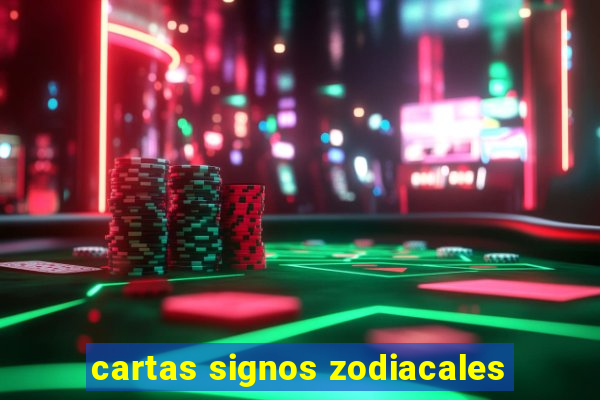 cartas signos zodiacales