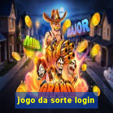 jogo da sorte login