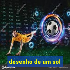 desenho de um sol