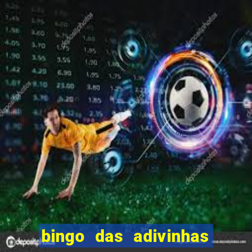 bingo das adivinhas para imprimir