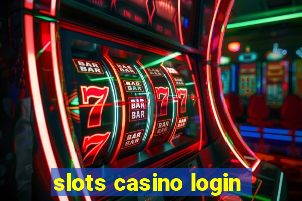 slots casino login