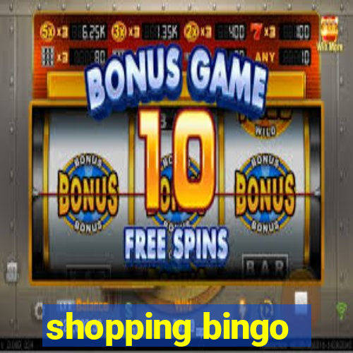 shopping bingo