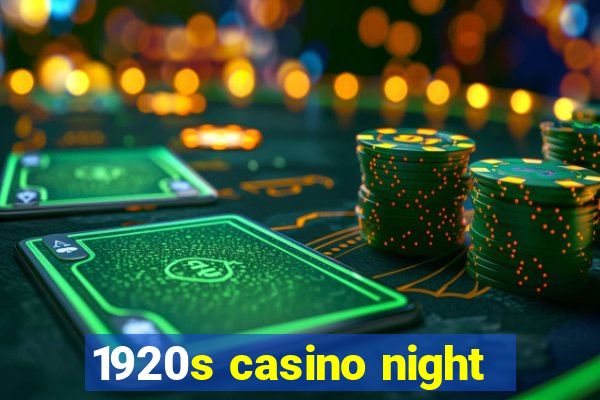 1920s casino night