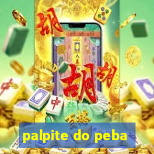 palpite do peba