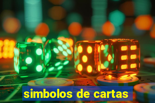 simbolos de cartas