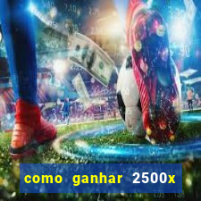 como ganhar 2500x no fortune tiger