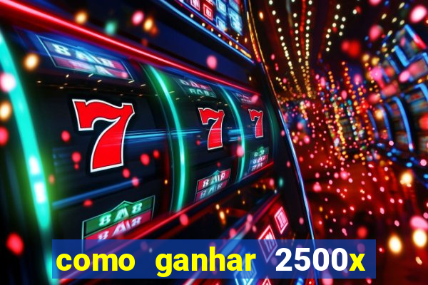 como ganhar 2500x no fortune tiger