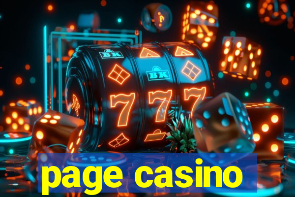 page casino