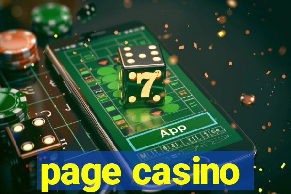 page casino