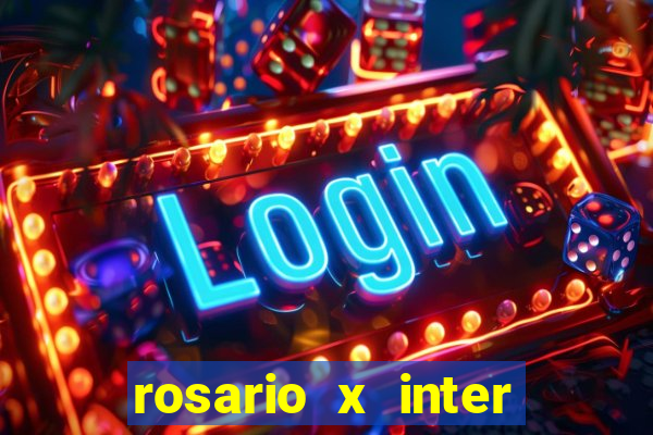 rosario x inter onde assistir