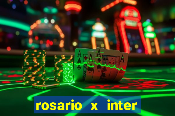 rosario x inter onde assistir