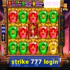 strike 777 login