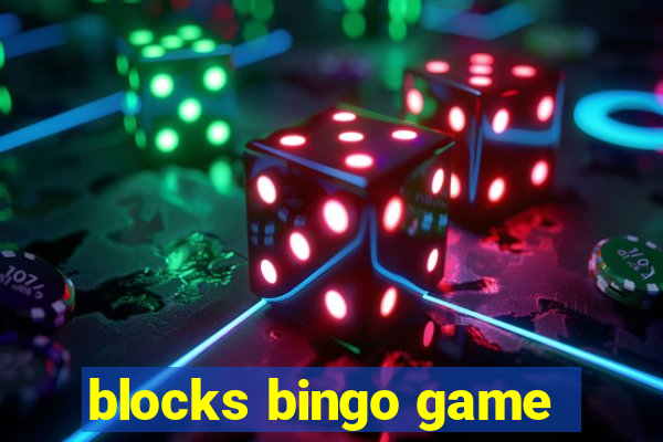 blocks bingo game