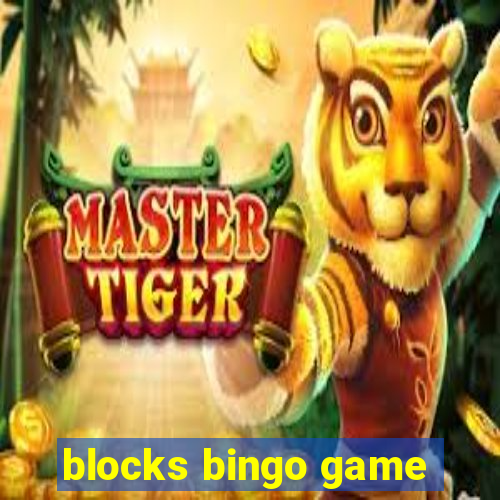 blocks bingo game