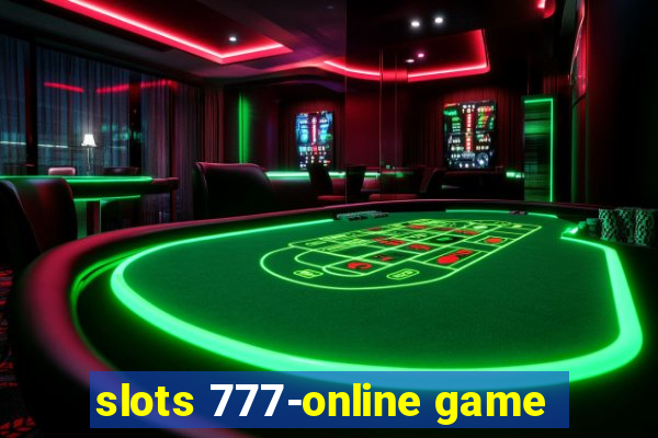 slots 777-online game