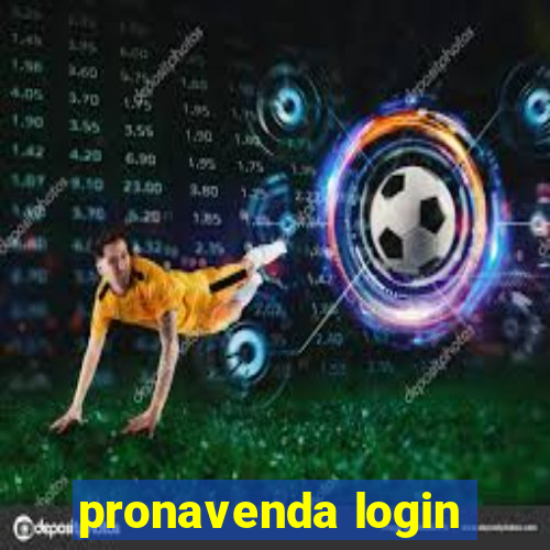 pronavenda login