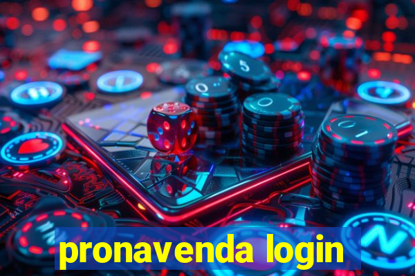 pronavenda login