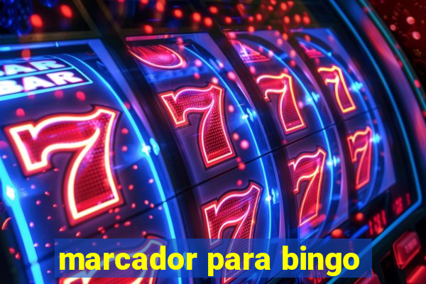 marcador para bingo