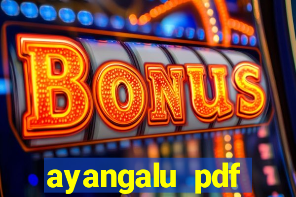 ayangalu pdf ayangalu orisha