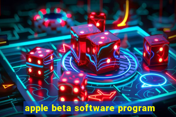 apple beta software program