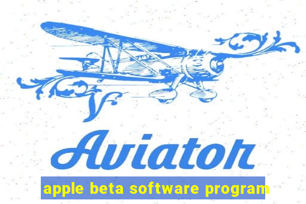 apple beta software program