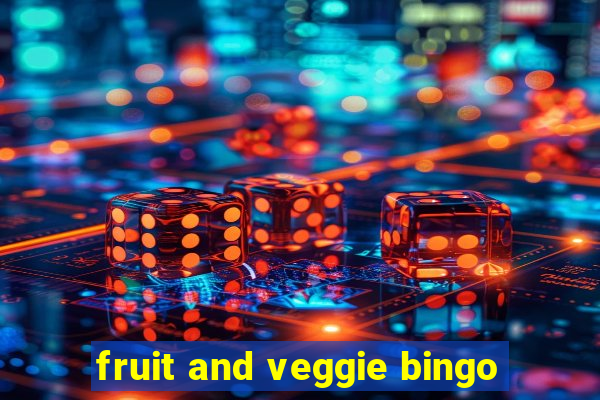 fruit and veggie bingo