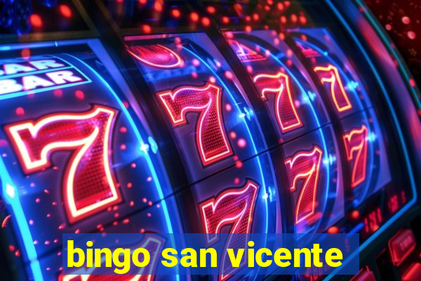 bingo san vicente