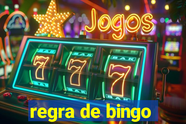 regra de bingo