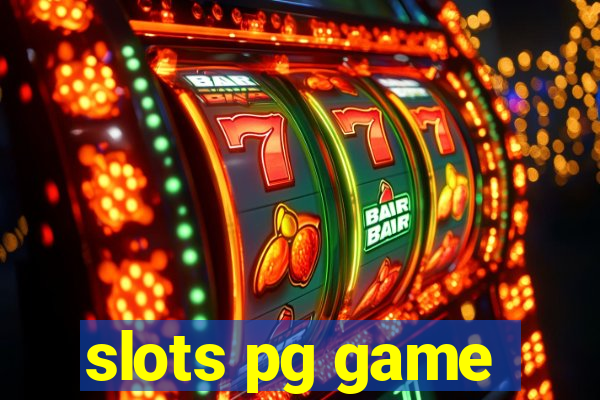 slots pg game