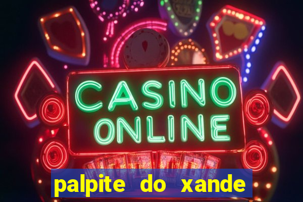 palpite do xande para hoje