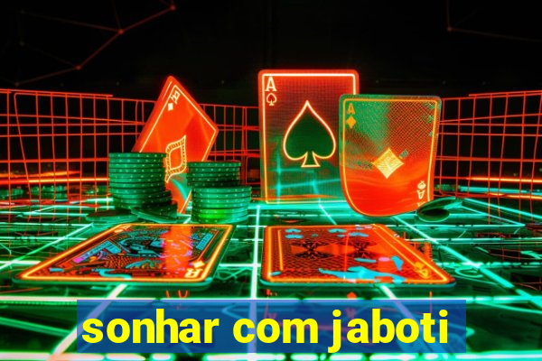 sonhar com jaboti