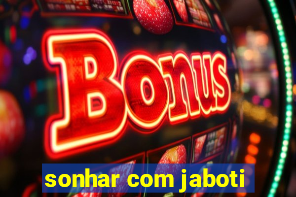 sonhar com jaboti