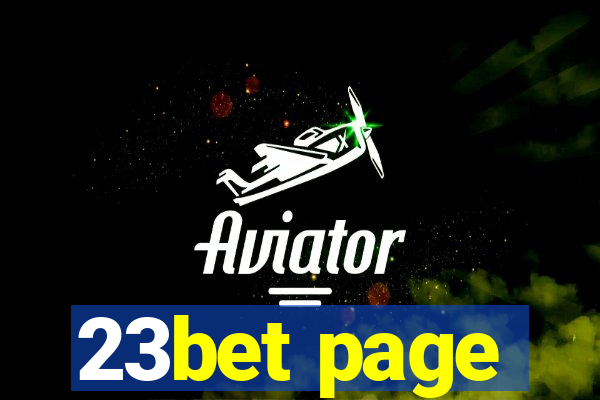 23bet page