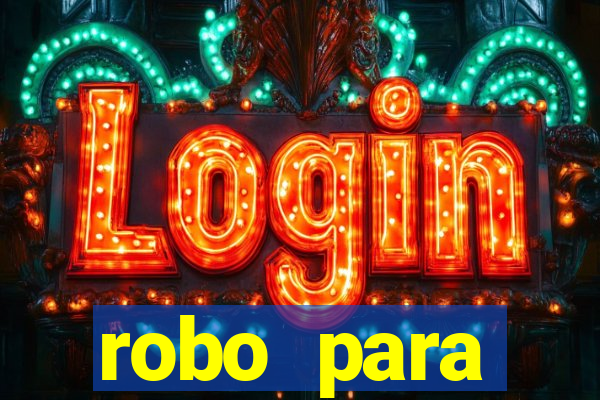 robo para plataforma de jogos