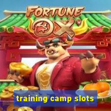 training camp slots