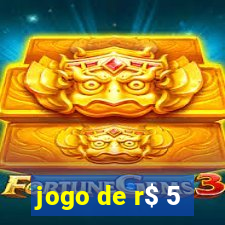 jogo de r$ 5