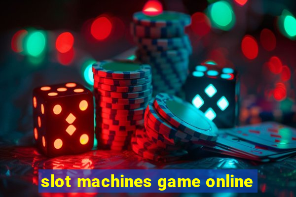 slot machines game online