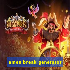 amen break generator