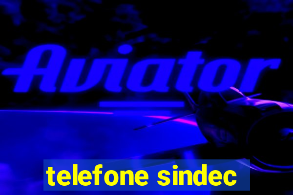 telefone sindec