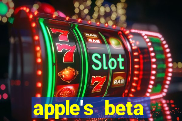 apple's beta software program