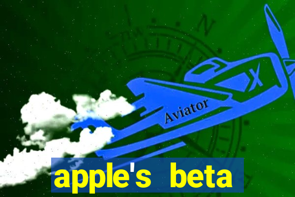 apple's beta software program