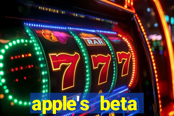 apple's beta software program