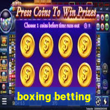 boxing betting