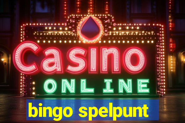 bingo spelpunt