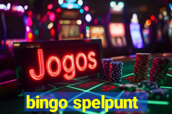 bingo spelpunt