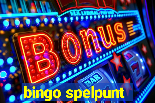 bingo spelpunt